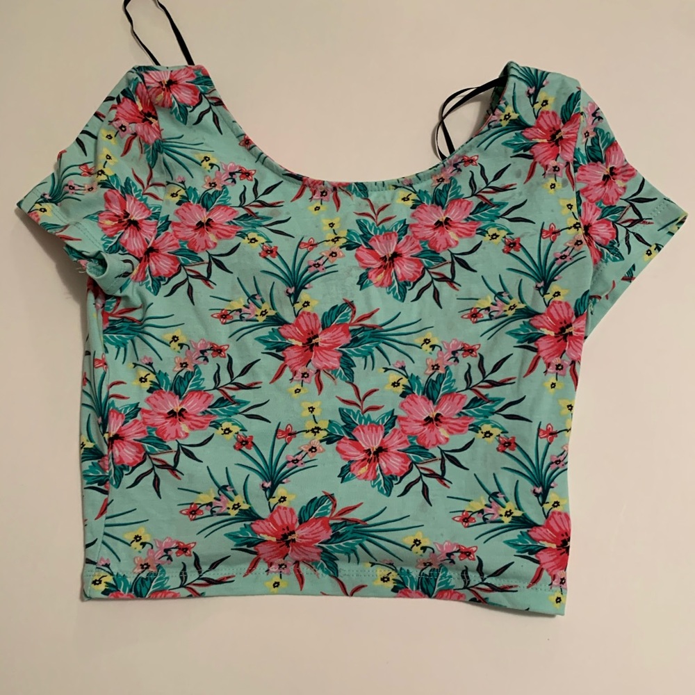 Floral Crop Top
